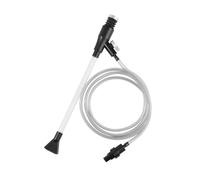 Fazvncv 4 in 1 Manual Water Habitat Cleaner with Adjustable Stream for Compact Marine Areas Sand Washing and Fluid Replacement Up to 10 Gallons Denial Power Rock Cleaner