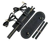 Fazvncv Beginner Friendly Shoulder Bag Making Accessory Portable Bag Sewing Accessories for Creative Gift Crafting Accessories Practical Pu Leather Sewing Kit for Adults