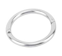 Fazvncv Carbon Steel Heavy Duty Cattle Nose Rings for Large Animals Easy Installation Large Size Nose Rings