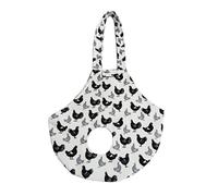 Fazvncv Chicken Carriers Bag With Handle Colorful Poultry Transport Carry Bag for Outdoor Travel and Hiking Rooster Carriers Bag
