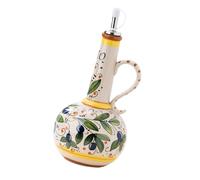 Fazvncv Classical Ceramic Condiment Jar Size Sturdy Condiments Dispenser for Salt Peppers Storage Sealed Spices