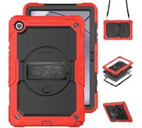 Fazvncv Clear Flexible Case with Rotating Stand and Pen Holder for Tablet Device 11 Inch Tablet Additionally Hard Shell