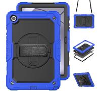 Fazvncv Clear Flexible Case with Rotating Stand and Pen Holder for Tablet Device 11 Inch Tablet Additionally Hard Shell