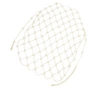 Fazvncv Delicate Imitation Pearls Hair Jewelry with Alloy Pendant Secure Clasp Wedding Party Accessory Imitation Pearls Hair Jewelry