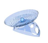 Fazvncv Hamster Flying Saucers Exercise Wheel with Hideouts House Quiet Rotate Hamster Running for Small Pet Quiet Flying Saucers Exercise