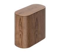 Fazvncv Modern Garbage Bin Trash Can for Home Decors with Easy Press Open Lid for Various Room Space Simple and Functional Offices Desk Trash Bin