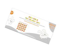 Fazvncv Pack of 16/42 Sheet Microwave Steam Sterilizer Bags for Baby Bottles and Breast Pumps Part Reusable Up to 20 Times/sheet