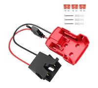 Fazvncv Riding Toy Car 18V Battery Power Adapter Conversion Set 12AWG Wiring Harness Connectors With Fuses For Safe Upgraded Electrical Adapter