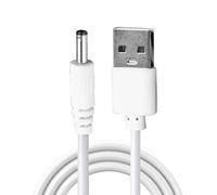 Fazvncv USB to 3.5mm X 1.35mm 2A Power Cable USB LED Strip Lights Flashlight Charging Cord