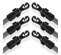 FB FunkyBuys 2.6M Adjustable Washing Line Pole - Heavy Duty Washing Line Prop -Best Clothes Line Prop to Dry Clothes Naturally - Clothes Lines for Outside (6, 2.6M)