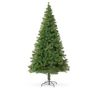 FB FunkyBuys 5FT Artificial Christmas Tree with 650 PVC Tips and Metal Stand - Fire Resistant Xmas Tree - Christmas Decorations for Home Decor, Office, Indoor & Outdoor Use, (Green)