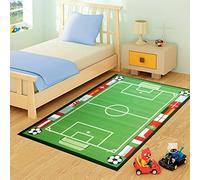FB FunkyBuys Kids Rug Car Mat for Children - Rug House Car Play Mat - Dinosaur Rug Farm Play Mat - Kids Floor Mats Playroom - road mat for toy cars - Kids Bedroom Rug Playmats for Toddlers Girls Boys
