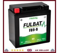 Fulbat Motorcycle Battery FB9-B (YB9-B) Gel Factory Activated