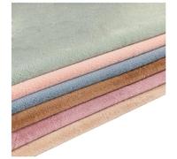 FBANULPEX Faux Fluffy Fur Plush Fur Fabric, 8mm Pile Faux Fur Fabric Multicolor Multiple Sizes(Camel-color,50x160cm)