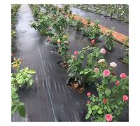 FBANULPEX Floor Protective Control Membrane, Agricultural Mulch Film Garden Weed Control Degradable Black Multiple Sizes(2m X 3m)