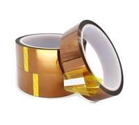 FBANULPEX High Temperature Insulation Tape， 2pcs Insulating And Conductive Tape For BGA Rework Multiple Widths 25m(18MMx25M)