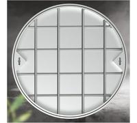 FBANULPEX Sealed Aluminium Recessed Manhole Cover, Round Recessed Stainless Steel Invisible Manhole Cover For Septic Tank And Garden Yard 30-80cm(40 * 40cm/15.7 * 15.7in)