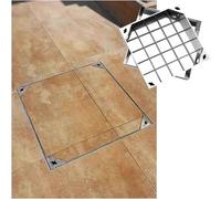FBANULPEX Sealed Aluminium Recessed Manhole Cover, Stainless Steel Recessed Invisible Septic Tank Manhole Cover Square Sizes 40-80cm 5cm/8cm Height(8cm,80 * 80cm/31.5 * 31.5in)