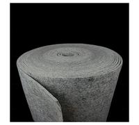 FBANULPEX Soft Acrylic Felt Fabric roll, Nonwoven Patchwork 16 Colors Felt Fabric By The Metre 5mm Thick For Handicraft Sewing Patchwork Craft Projects(Smoke Gray)