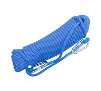 FBANULPEX Static Outdoor Climbing Rope, 8mm Outdoor Climbing Rope 10m20m30m50m100m200mStatic Rock Climbing Rope Escape Ice Climbing Equipment For Fire Rescue Parachute(Blue,8mm x 170m)