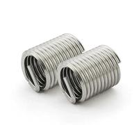 FBANULPEX Thread Repair Insert, helicoil kit 304 Stainless Steel Helicoil Thread Repair Insert Coiled Wire Helical Screw Sleeve(X 1D,M12x1.75 (10PCS))