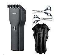 Fbartl Hair Clipper Trimmer Men USB Rechargeable IPX7 Waterproof Hair Cutting Machine (Black)