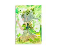 FBBINKA Game Genshin Impact Nahida Living Bed Room Decor Modern Aesthetic Wall Art Posters Gift For Friend Unframe-style 16x24inch(40x60cm)