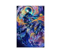 FBBINKA Game Genshin Impact Wanderer Kunikuzushi Living Bed Room Decor Modern Aesthetic Wall Art Posters Gift For Friend Unframe-style 12x18inch(30x45cm)