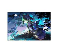 FBBINKA Game Honkai Star Rail Huohuo（1111） Living Bed Room Decor Modern Aesthetic Wall Art Posters Gift For Friend Unframe-style 24x36inch(60x90cm)