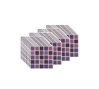 FBBULES 40PCS Mosaic Tile Stickers, PVC Self Adhesive Wallpaper Stick On Tiles for Bathroom Kitchen Peel and Stick Vinyl Wall Transfer Stickers (10 x 10cm / 4 x 4 inch)