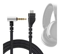 FBBULES Replacement Audio Cable 1.2m for Arctis 3/5/7/Pro Gaming Headset Wire Black