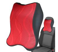 FBDAGJLMI 2pcs Car Neck Pillow Headrest, for Kia NIRO EV PHEV e-NIRO 2022-2024 Car Relax Head Muscles and Relieve Softness Travel Car Neck Pillow,C
