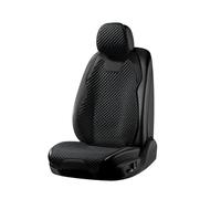 fbgdqjh Car Seat Cushion For Four Seasons Ultra-thin Cool Breathable Seat Cover Summer Cool Pad Saddle Pad Seat Covers(Black 1pc)