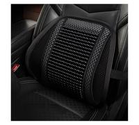 fbgdqjh Car Seat Cushion Summer Cool Cushion Single Piece Of Wood Beads Summer Breathable Cushion Ventilation Cold Four Seasons Availabl Seat Covers(Black 1 Pcs6)