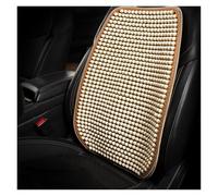 fbgdqjh Car Seat Cushion Summer Cool Cushion Single Piece Of Wood Beads Summer Breathable Cushion Ventilation Cold Four Seasons Availabl Seat Covers(Beige 1 Pcs3)