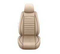 fbgdqjh Universal Split Seat Fully Surrounded Car Seat Cover Breathable Comfortable Luxury Leather Car Seat Cushion Full Seats Cover Car Seat Covers(Beige set)