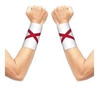 FBGHHTY Alabama State Flag Print Unisex Wrist Sleeve Gym Workouts Breathable Versatile Daily Running Cycling