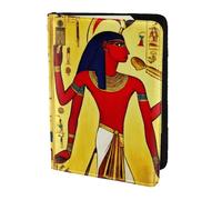 FBGHHTY Ancient Egypt Tribe Series Print Men and Women Stylish 5.5in Passport Travel Document Wallet Case Secure Accessory