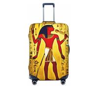 Fbghhty Ancient Egypt Tribe Series Print Universal Suitcase Cover for Travel Elastic Washable Travel Cover Luggage Protector