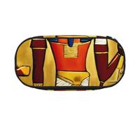 FBGHHTY Ancient Egypt Tribe Series Print Versatile Big Capacity Pencil Bag School Students Teenagers Travelers Everyday Use
