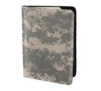 FBGHHTY Army Digital Camouflage Print Men and Women Stylish 5.5in Passport Travel Document Wallet Case Secure Accessory