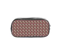 Fbghhty Black Skull with Roses Print Students Boys Girls Clear Pencil Case Transparent Stationery Organizer Supplies