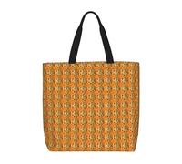 FBGHHTY Chocolate Cookie Print Large Capacity Shoulder Bag For Women Reusable Lightweight Commute Everyday Tote