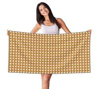 FBGHHTY Chocolate Cookie Print Lightweight Beach Towel Pool Outdoor Blanket For Spa Camping Swimming Resort