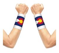 FBGHHTY Colorado State Flag Print Unisex Wrist Sleeve Gym Workouts Breathable Versatile Daily Running Cycling