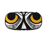 FBGHHTY Cute Owl Pattern Print Versatile Big Capacity Pencil Bag School Students Teenagers Travelers Everyday Use