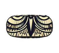 FBGHHTY Cute Owl Print Versatile Big Capacity Pencil Bag School Students Teenagers Travelers Everyday Use