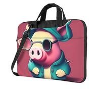 FBGHHTY Cute Pig Print Functional Laptop Bags Cute And Lightweight Computer Bag For Various Laptop