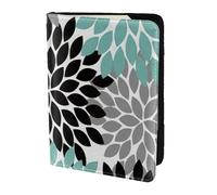 FBGHHTY Dahlia Flower Print Men and Women Stylish 5.5in Passport Travel Document Wallet Case Secure Accessory