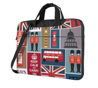 FBGHHTY England Symbols Print Functional Laptop Bags Cute And Lightweight Computer Bag For Various Laptop